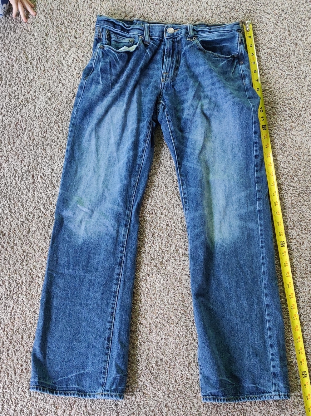 American Eagle Original Boot 30 X 32 Blue Jeans